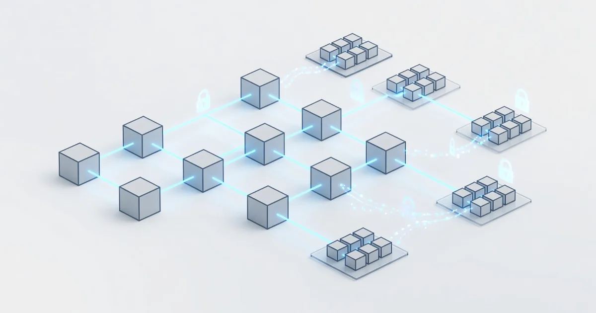 Featured image: Professional featured image for: What Is Blockchain Technology and How Does It Work: Everything You