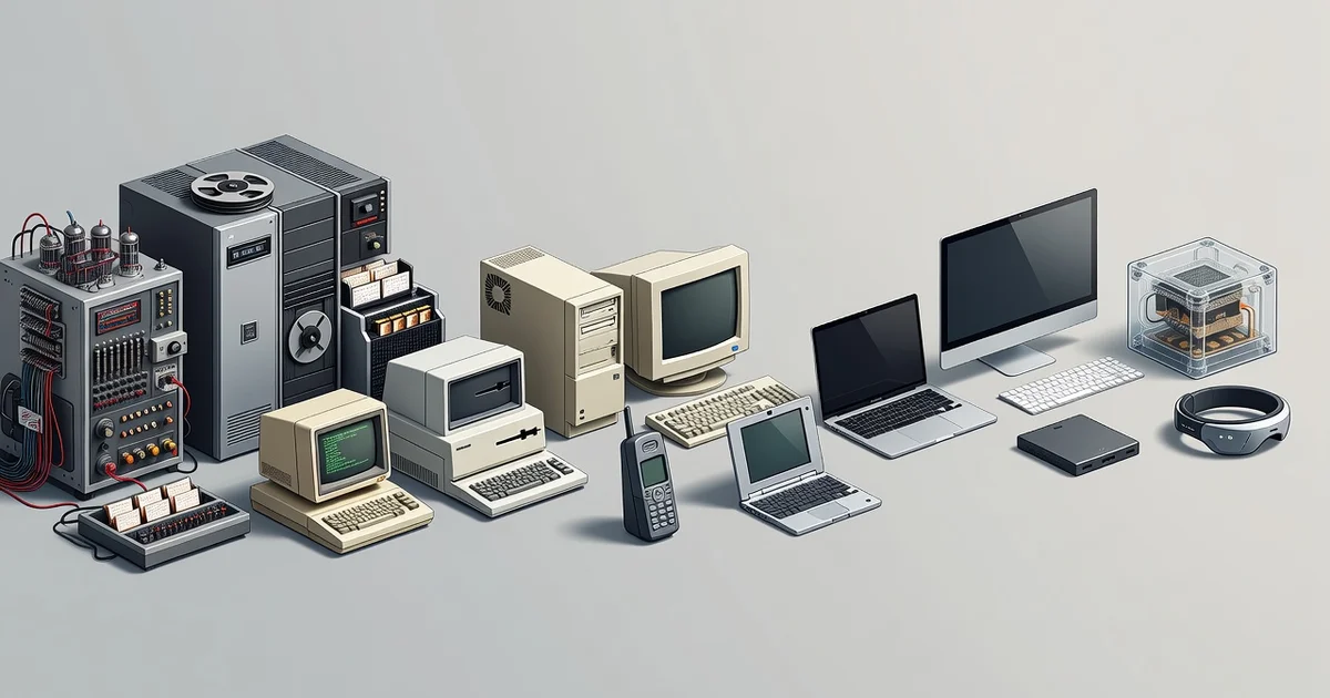 Featured image: Professional featured image for: The Evolution of Computer Hardware Technology: Everything You Need