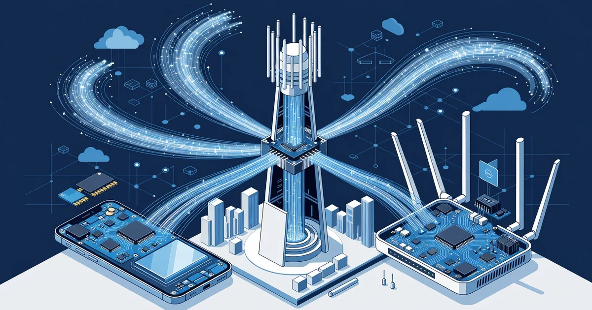 Featured image: Professional featured image for: The Technology Behind Fast Wireless Networks: Everything You Need t
