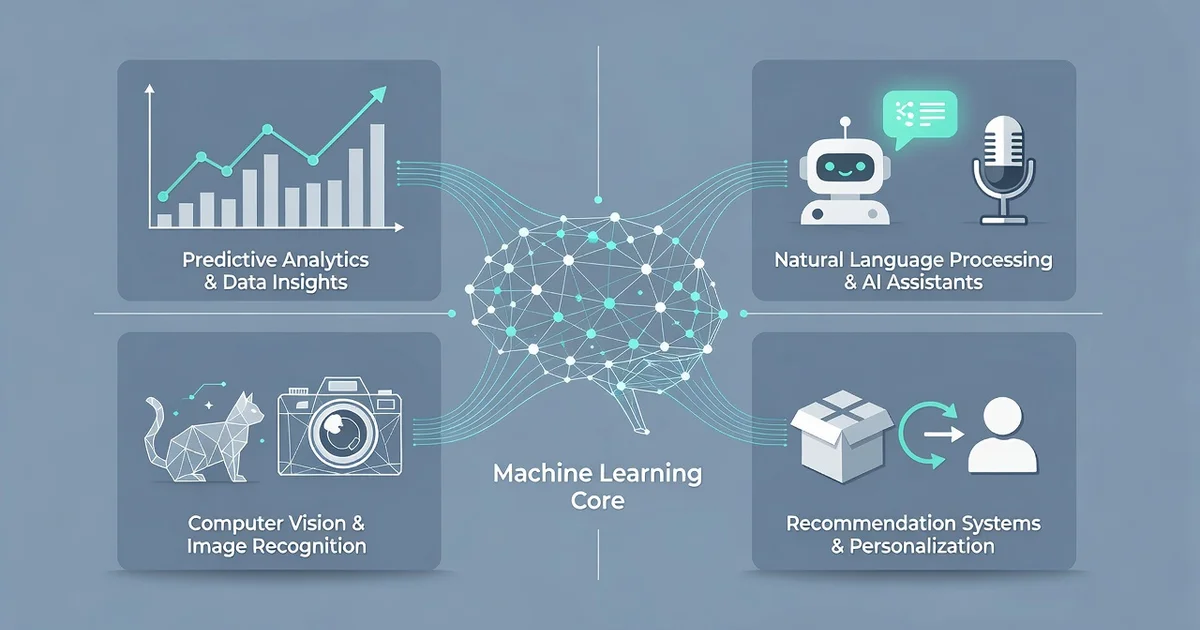 Featured image: Professional featured image for: What Is Machine Learning and How Is It Used: Everything You Need to