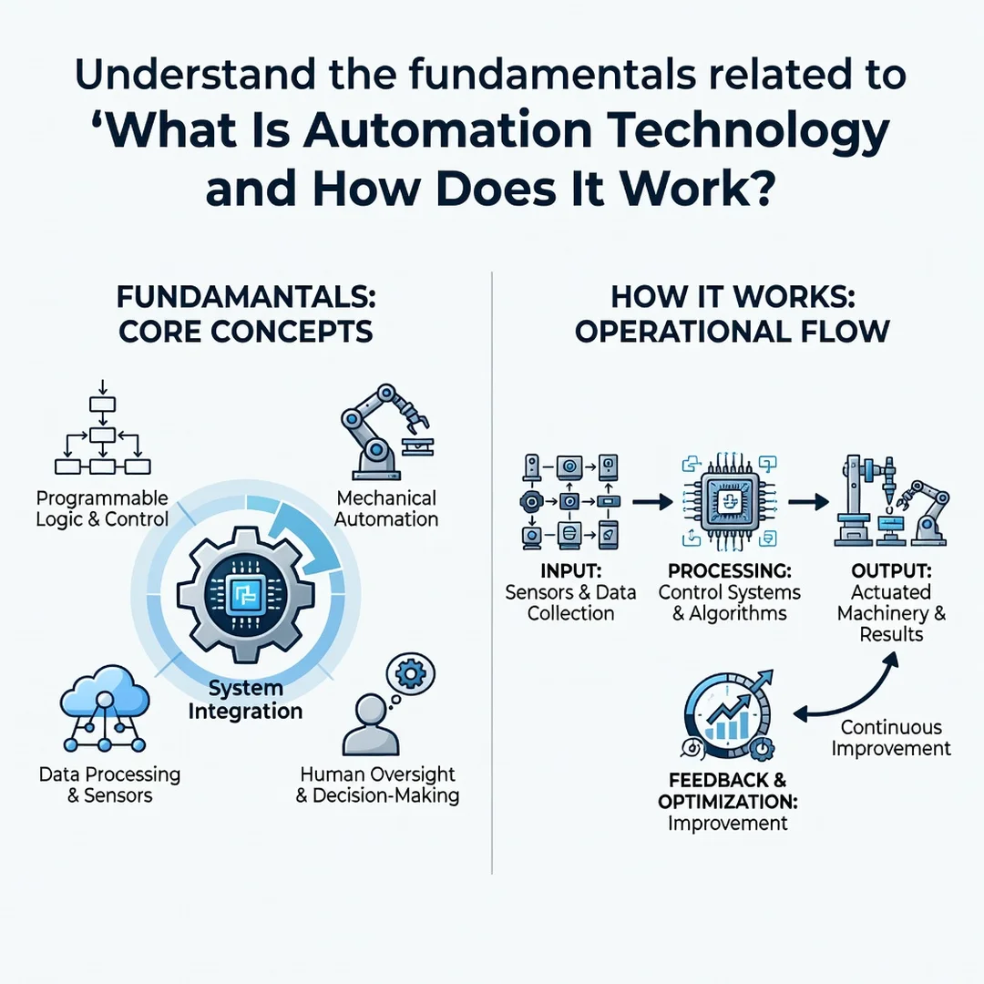 Step 1: Illustration for step: Understand the fundamentals related to What Is Automation Technology and How