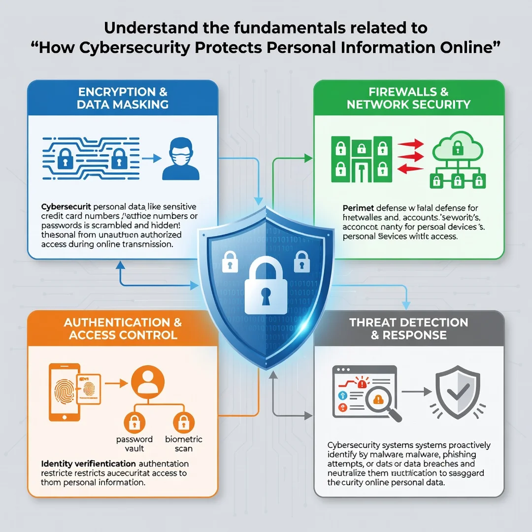 Step 1: Illustration for step: Understand the fundamentals related to How Cybersecurity Protects Personal In