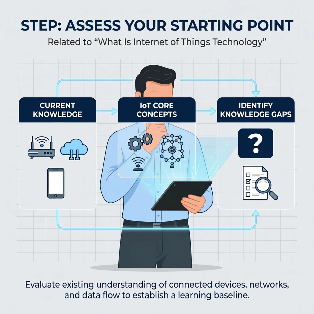 Step 2: Illustration for step: Assess your starting point related to What Is Internet of Things Technology,
