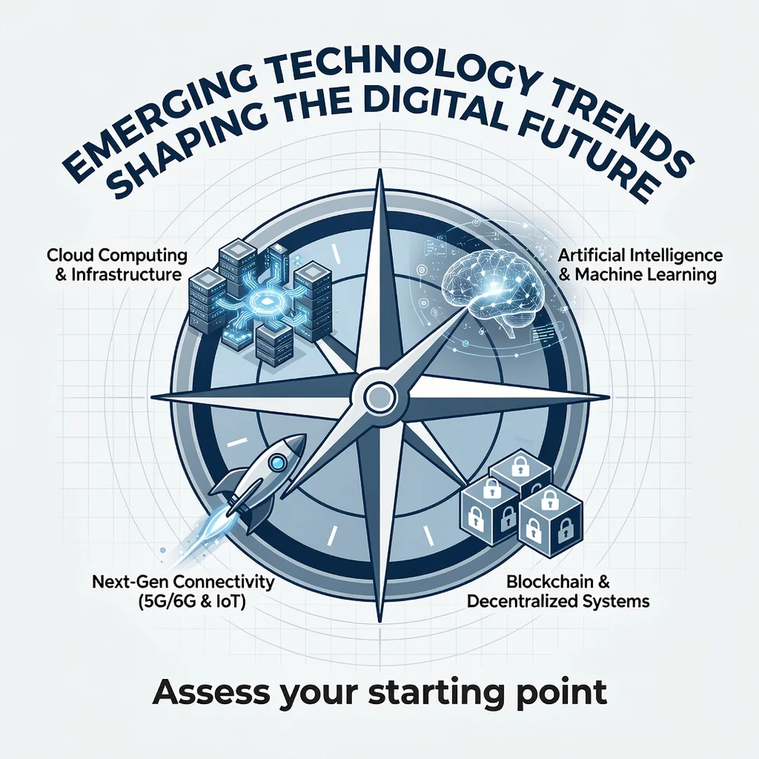 Step 2: Illustration for step: Assess your starting point related to Emerging Technology Trends Shaping the