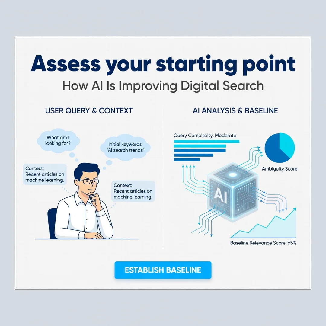 Step 2: Illustration for step: Assess your starting point related to How AI Is Improving Digital Search, pro