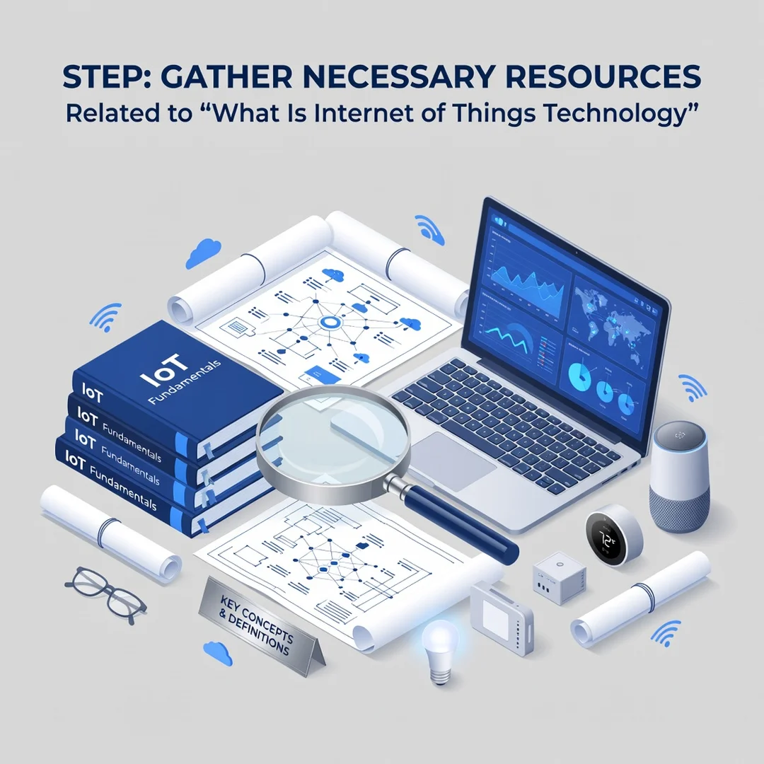 Step 4: Illustration for step: Gather necessary resources related to What Is Internet of Things Technology,