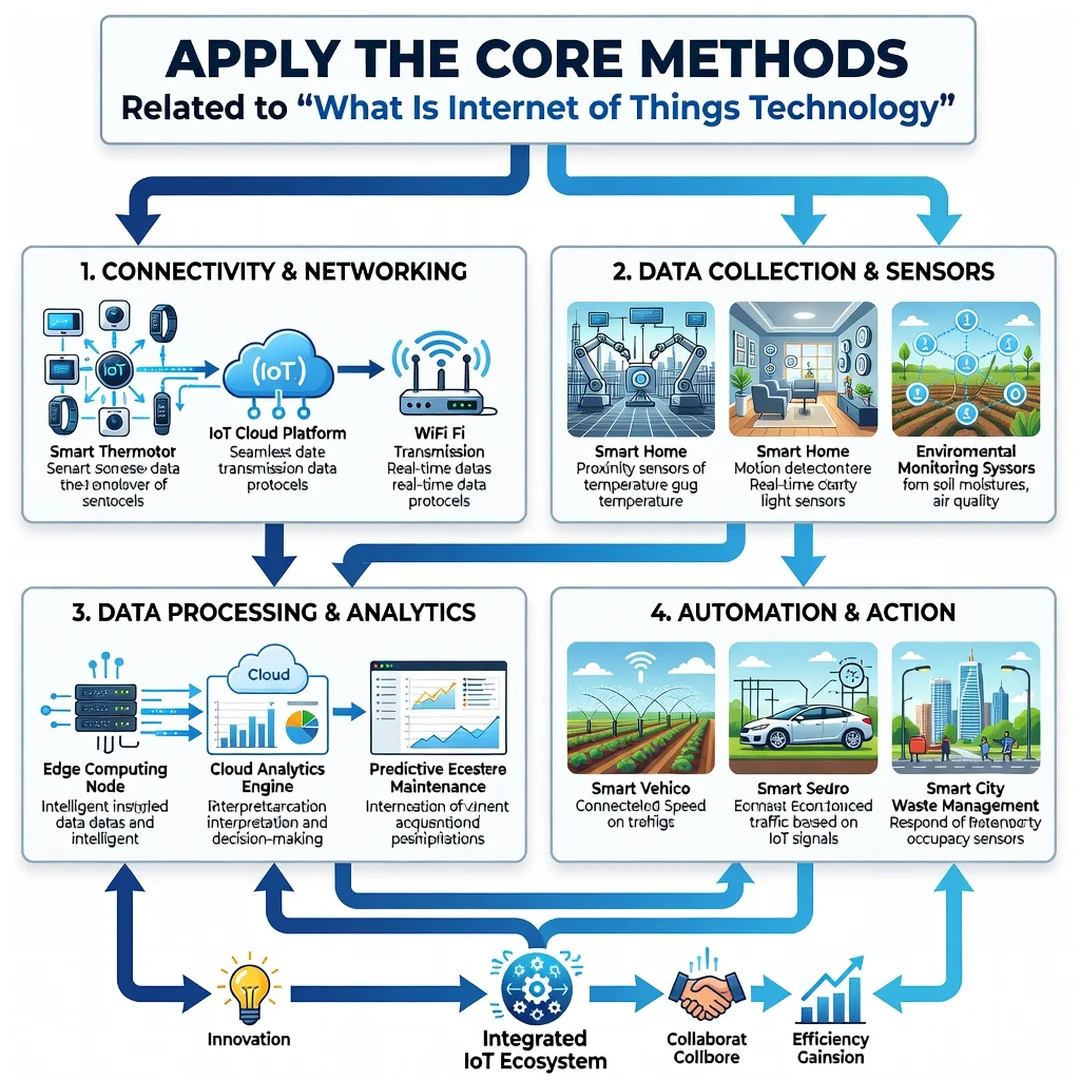 Step 5: Illustration for step: Apply the core methods related to What Is Internet of Things Technology, prof