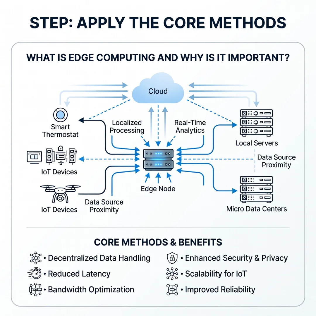 Step 5: Illustration for step: Apply the core methods related to What Is Edge Computing and Why Is It Import