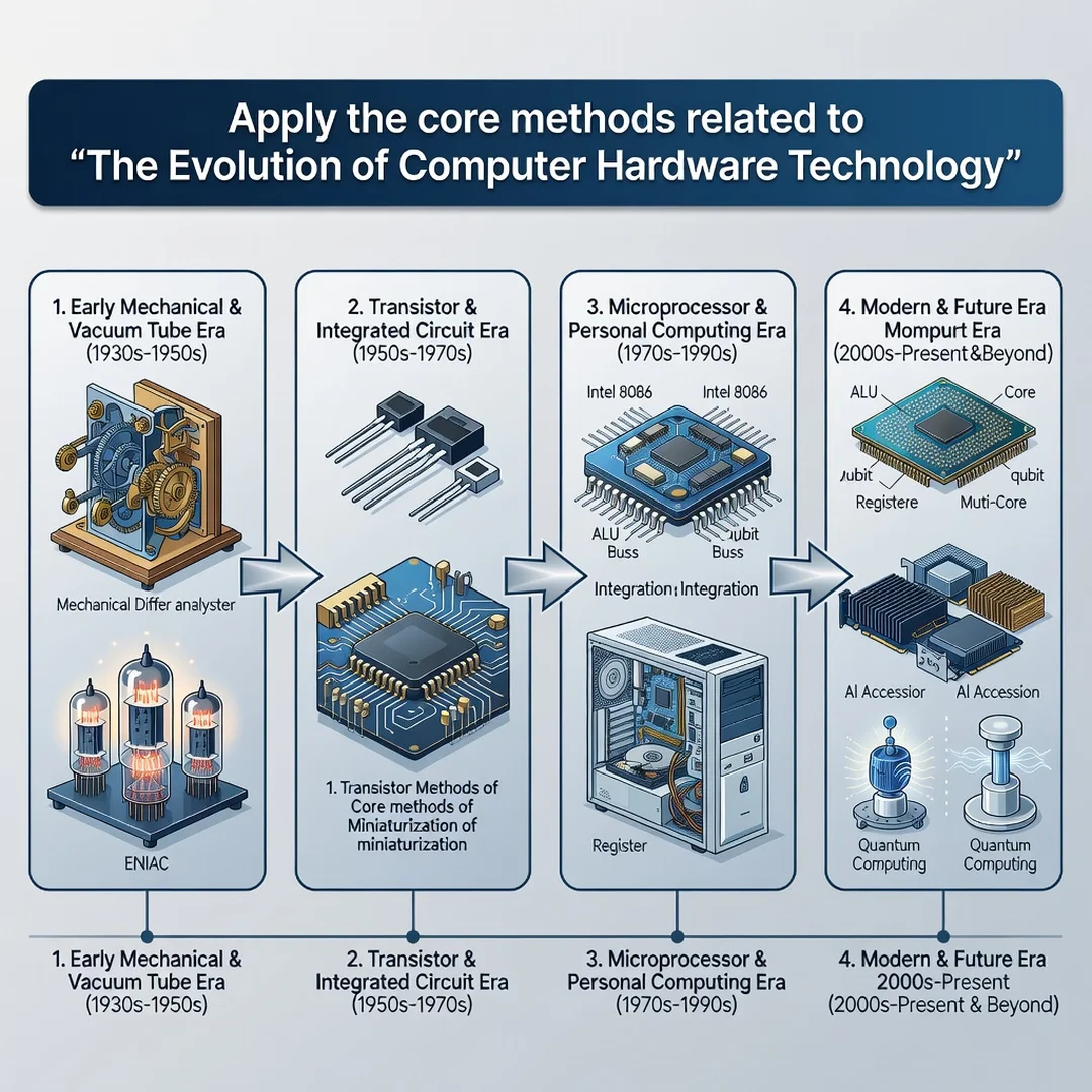 Step 5: Illustration for step: Apply the core methods related to The Evolution of Computer Hardware Technolo